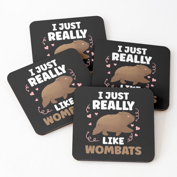 Item preview, I just like wombats marsupial wombat designed and sold by madgrfx.