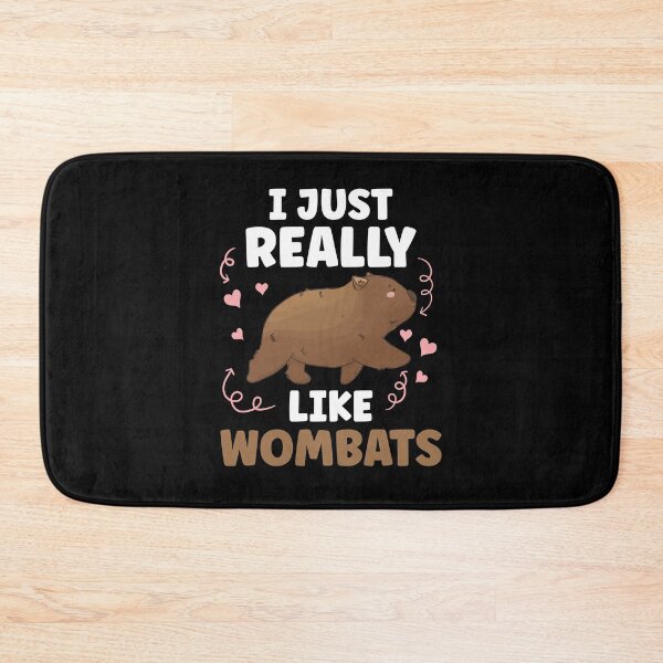 Item preview, I just like wombats marsupial wombat designed and sold by madgrfx.