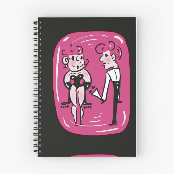 Item preview, Valentine with flowers (Pink) designed and sold by Doodbods.