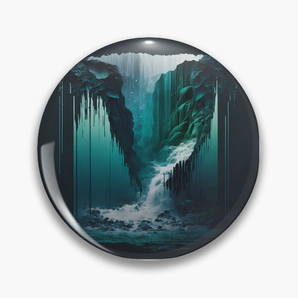 Item preview, Cascading Waterfall Art designed and sold by Artisticpixels.