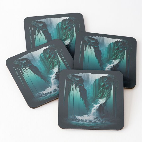 Item preview, Cascading Waterfall Art designed and sold by Artisticpixels.