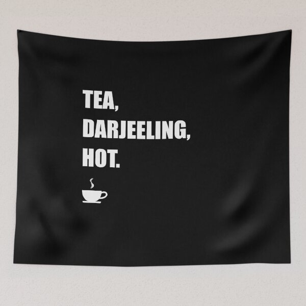 Item preview, TEA, DARJEELING, HOT. designed and sold by DMcK Designs.