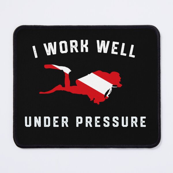Item preview, Work Under Pressure Funny Scuba Diver designed and sold by Nostraw.