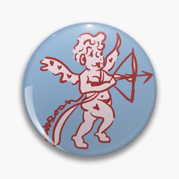 Item preview, Cupid valentine (Blue) designed and sold by Doodbods.