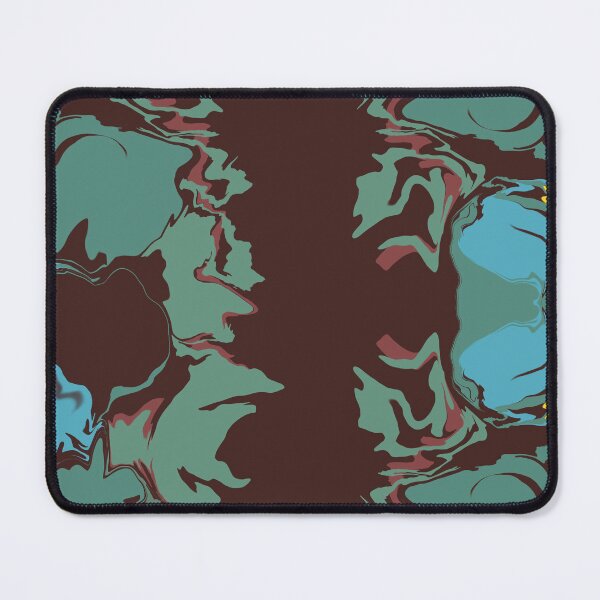 Item preview, Together but alone fluid abstract art acrylic designed and sold by chuckletuckle.
