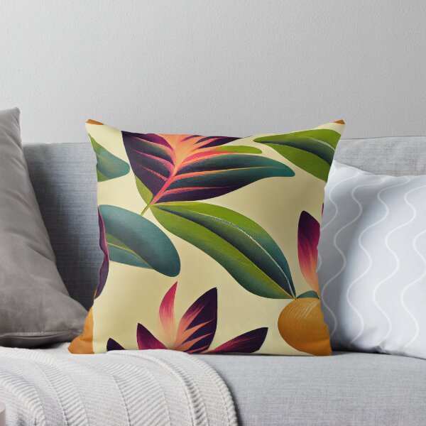 Item preview, Diseño de plantas de patrón tropical retro designed and sold by lisaschaetzle.
