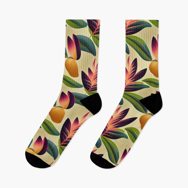 Artikelvorschau, Retro Tropisches Muster Pflanzen Design entworfen und verkauft von lisaschaetzle.