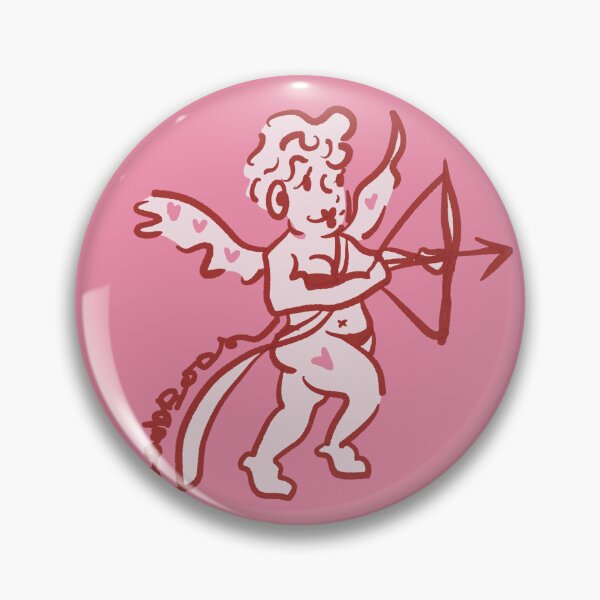 Item preview, Cupid valentine (Pink) designed and sold by Doodbods.