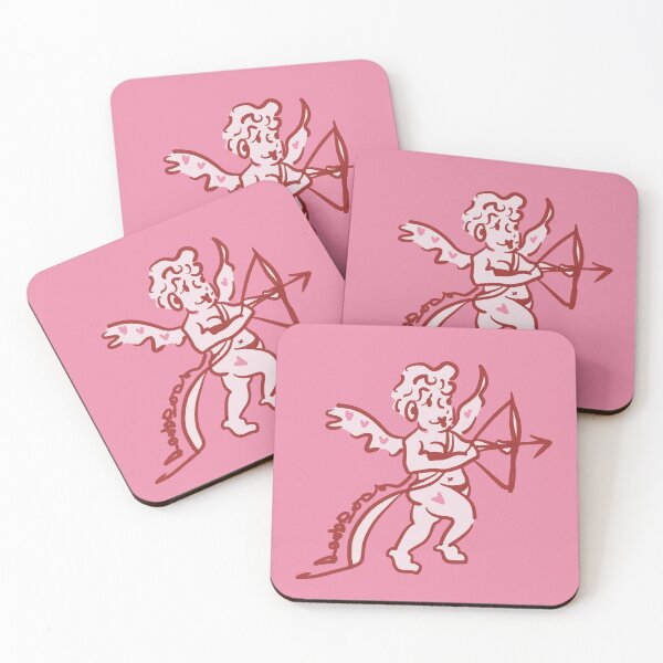 Item preview, Cupid valentine (Pink) designed and sold by Doodbods.