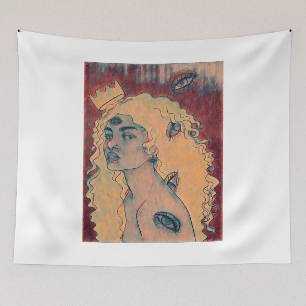 Item preview, The Underworld Queen Being Observed - Orange Tone | DEMONSIZED designed and sold by Demonsized.