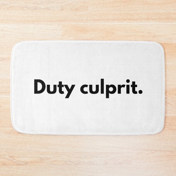 Item preview, Duty culprit. designed and sold by Dj Gavric998.