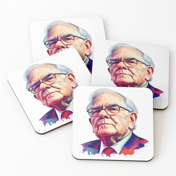 Item preview,  "The Artful Investor: A Colorful Warren Buffett Illustration" designed and sold by Mykhailov.