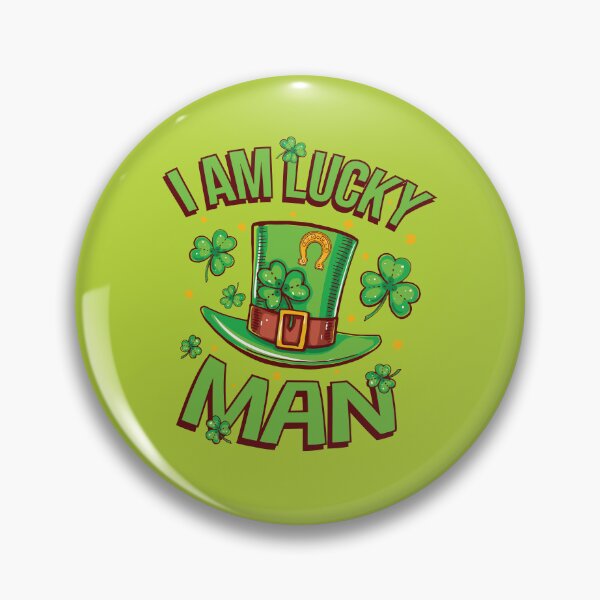 Item preview, I Am Lucky Man Saint Patricks Day Party designed and sold by bolkibox.