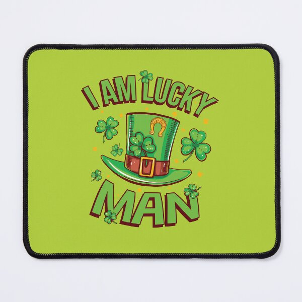 Item preview, I Am Lucky Man Saint Patricks Day Party designed and sold by bolkibox.