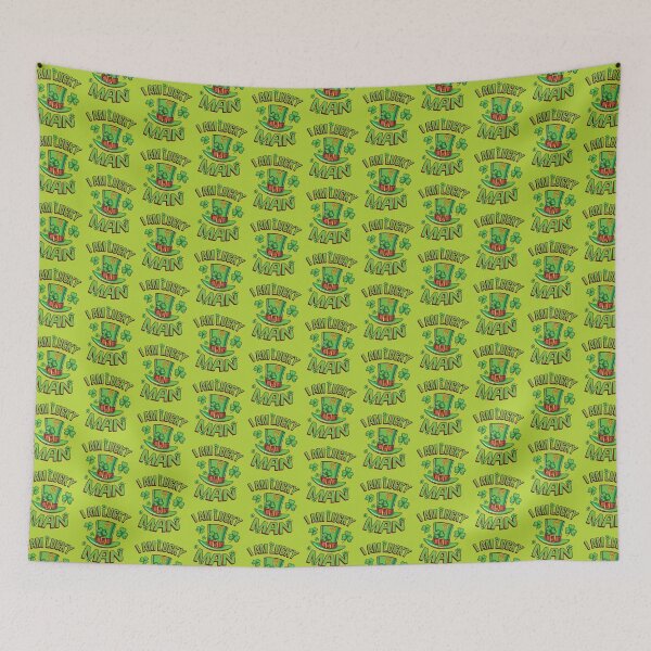 Item preview, I Am Lucky Man Saint Patricks Day Party designed and sold by bolkibox.
