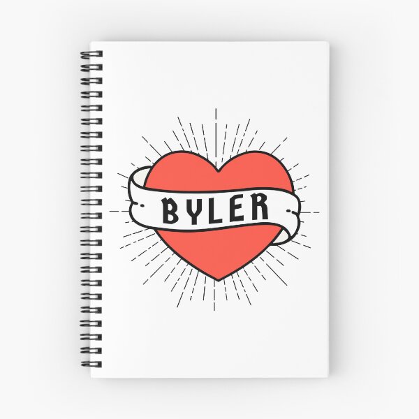 Item preview, Byler Heart and Banner designed and sold by humnoo.