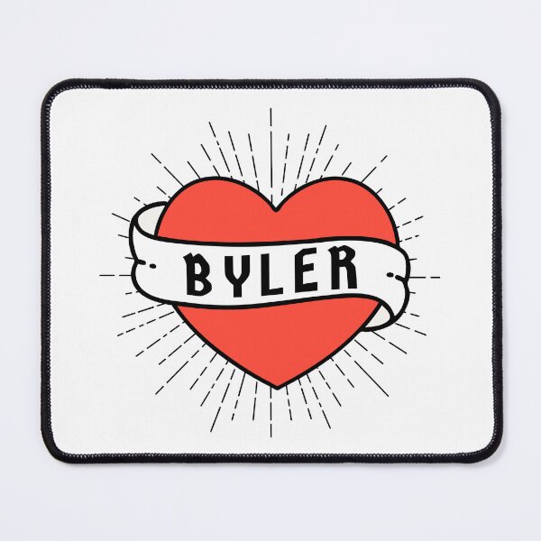 Item preview, Byler Heart and Banner designed and sold by humnoo.