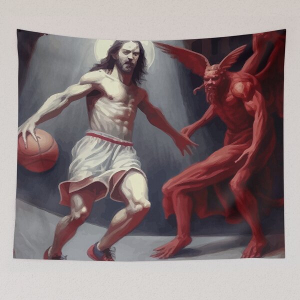 Item preview, Jesus holy crossin' up the devil designed and sold by Eiichiro99.