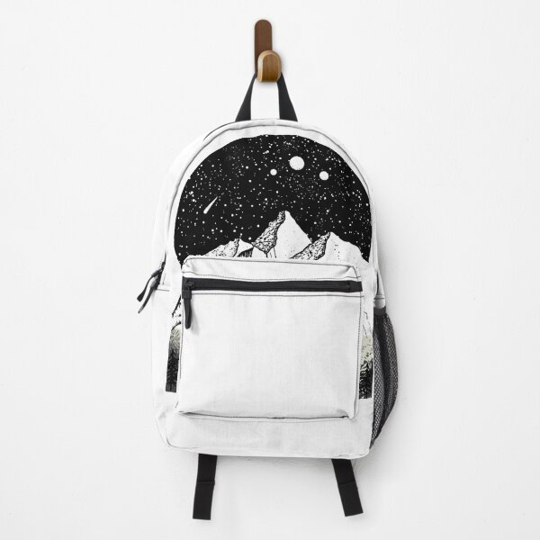 Item preview, Night Mountains Black and White designed and sold by JollyJars.
