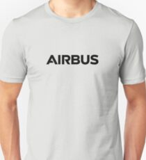 airbus black logo Unisex T-Shirt