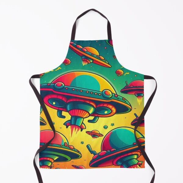 Item preview, Copy of Copy of the alines Flying saucers invasion pattern designed and sold by moroccan-stret.