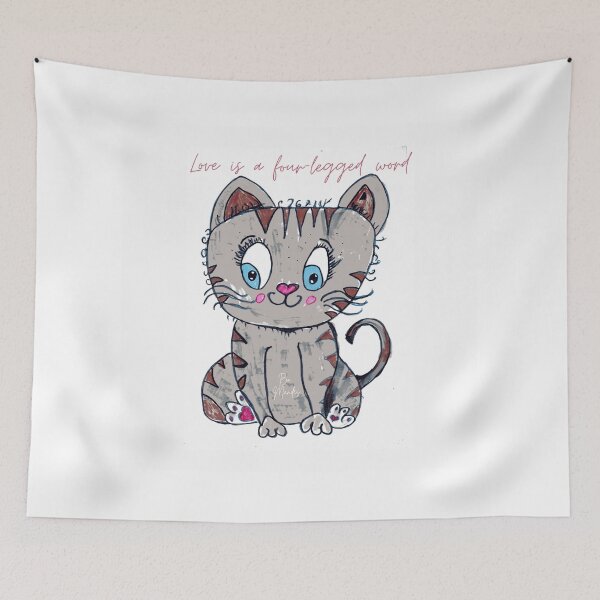 Item preview, Love is a four-legged word designed and sold by FilMate.