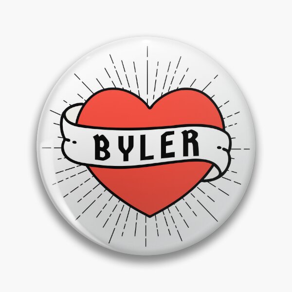 Item preview, Byler Heart and Banner designed and sold by humnoo.