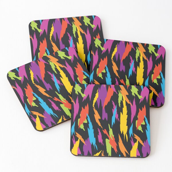 Item preview, Abstract Party Poppers Pattern - Black designed and sold by Daniel Bevis Design.