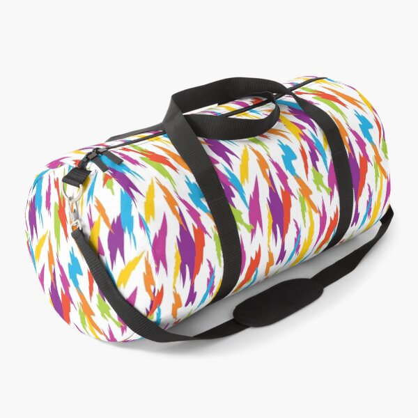 Item preview, Abstract Party Poppers Pattern - White designed and sold by Daniel Bevis Design.