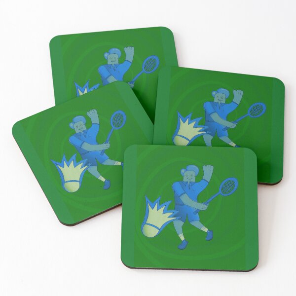 Item preview, Badminton, smash, funny sport designed and sold by Marny Design.