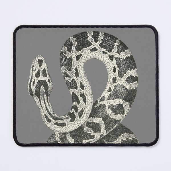 Item preview, The Bushmaster Pit Viper (Lachesis) - on Grey designed and sold by boltjesdesign.