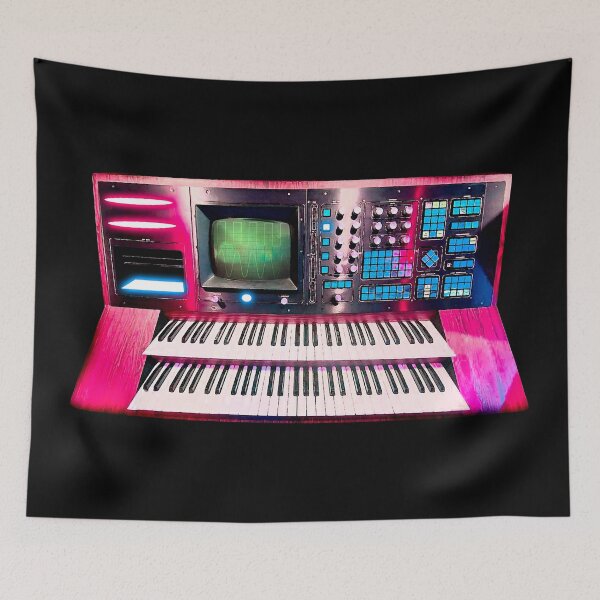 Item preview, Vintage Synth -  Retro Synth - Synthwave - Retrowave - Modular Synthesizer designed and sold by RazzArt.