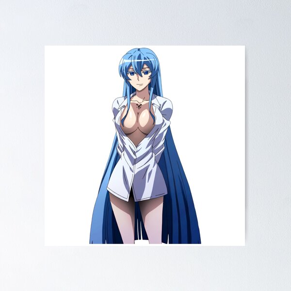 Esdeath Akame Ga Kill Anime Poster for Sale by Spacefoxart