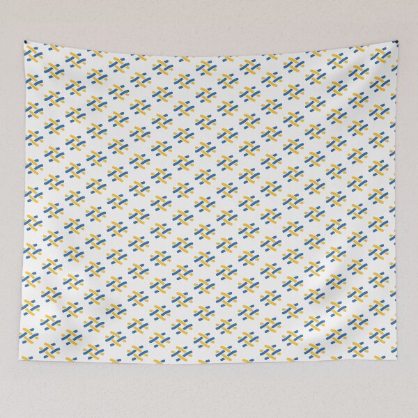 Item preview, Sunny Horizon Blue n yellow design  designed and sold by Nadoshaa1998.