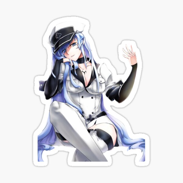 Esdeath - Cyberpunk - Akame ga kill Anime Girl Unisex AOP Cut