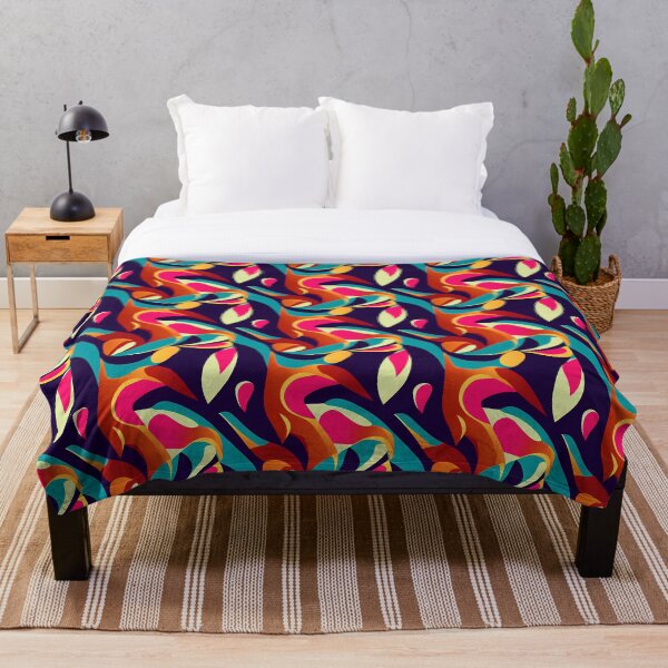 Item preview, Colorful Tropical Leaves Design, Abstract Shapes designed and sold by lisaschaetzle.