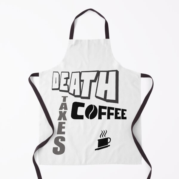 Aperçu de l'œuvre DEATH TAXES COFFEE créée et vendue par DMcK Designs.