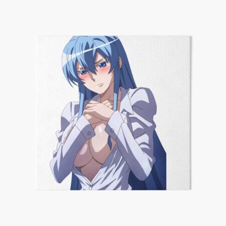 Esdeath Akame Ga Kill Anime Girl Gift | Art Board Print