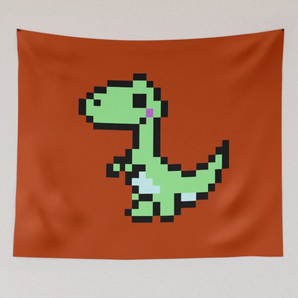 Item preview, The Pixelated Dinosaur designed and sold by The Iconic Minimalist.