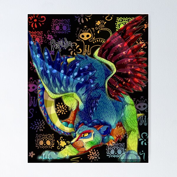 Item preview, Pepita The Alebrije designed and sold by Ghoul-Bite.