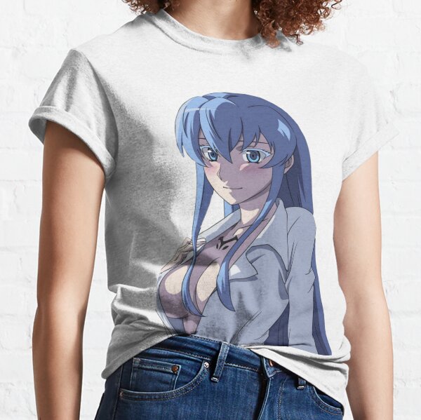 Esdeath - Akame ga kill Anime Girl Unisex T-shirt - kawaiiwaru