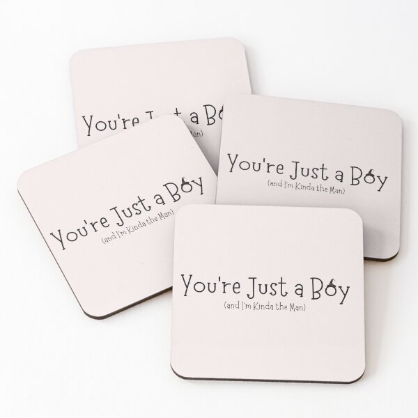 Item preview, You're Just a Boy Decal Maisie designed and sold by katiebca2.
