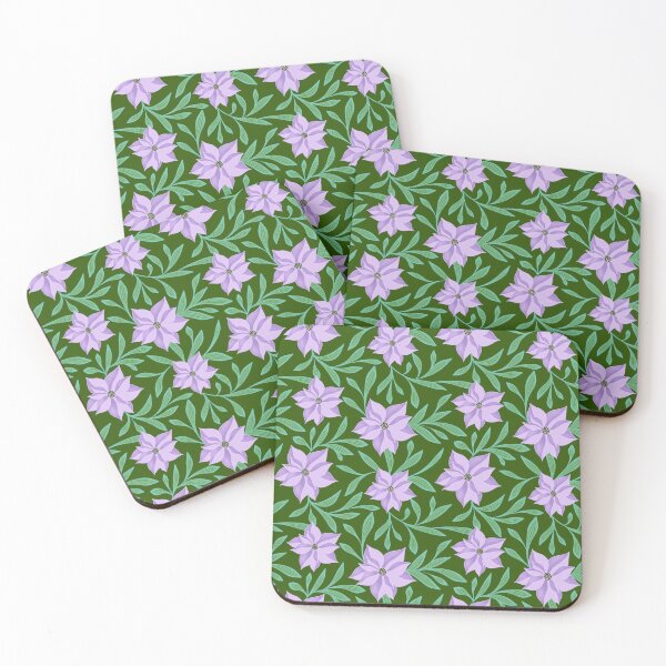 Item preview, Violet Poinsettia - Green designed and sold by JaselviiStudio.