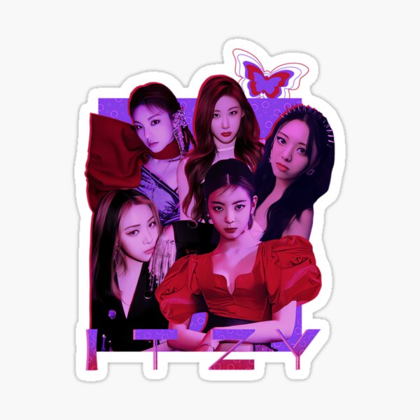 ITZY KPOP Sticker for Sale by shannonpaints  Scrapbook stickers  printable, Stickers, Korean stickers