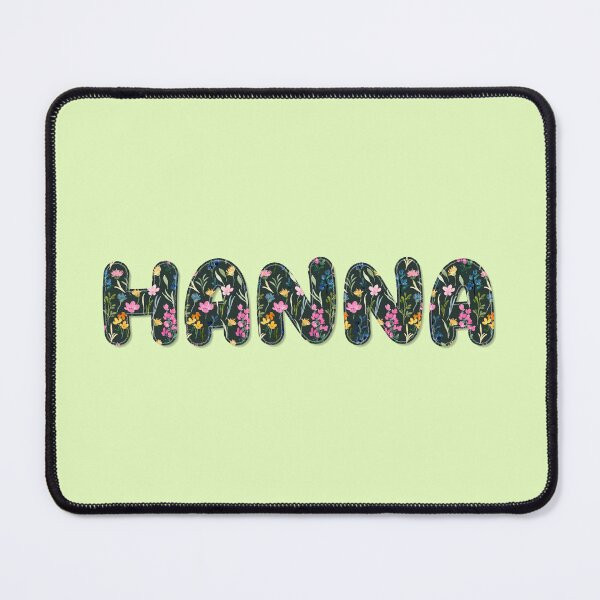 Item preview, Hanna name, Hanna go green! designed and sold by Danylo Mikhnievych.