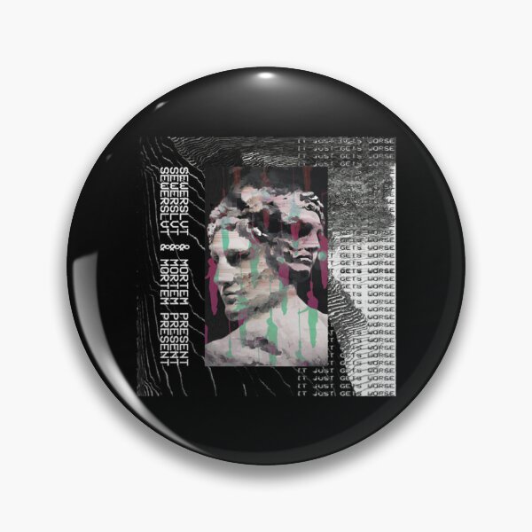 Item preview, Sewerslvt It Just Gets Worse album cover     designed and sold by ObscurityQueen.