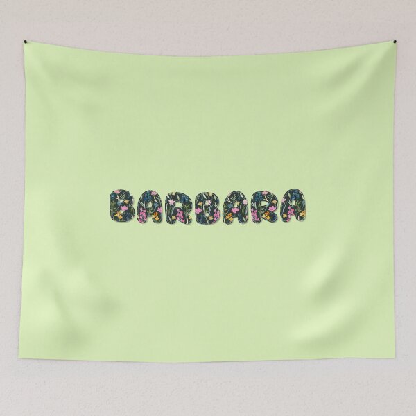 Artikelvorschau, Name Barbara, Barbara wird grün! entworfen und verkauft von Danylo Mikhnievych.