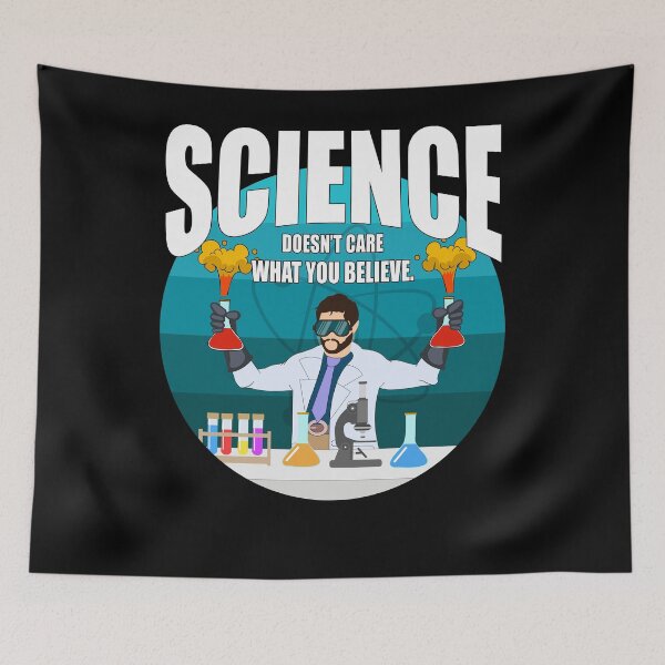 Item preview, Science doesn't care what you believe.  designed and sold by CarrieTDesigns.