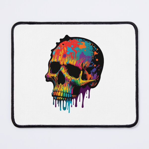 Item preview, Skull Dripping Rainbow Color Looking Right designed and sold by Kplayzz2009.