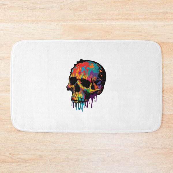 Item preview, Skull Dripping Rainbow Color Looking Right designed and sold by Kplayzz2009.